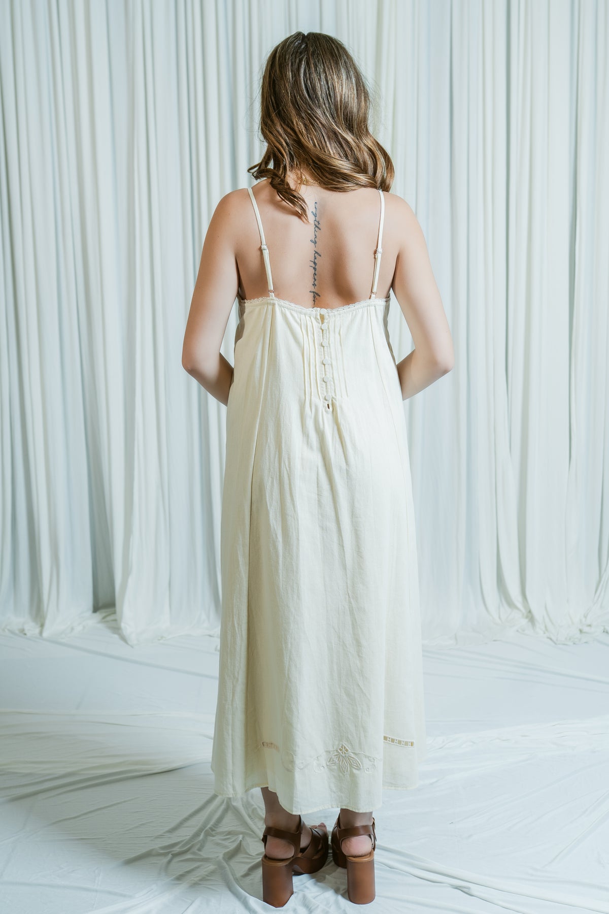 Soft Romance Slip Midi Dress