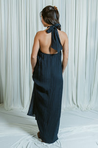 Breezy Bay Halter Maxi Dress