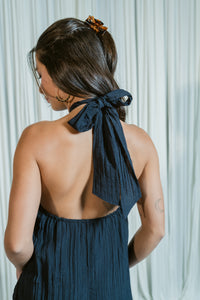 Breezy Bay Halter Maxi Dress