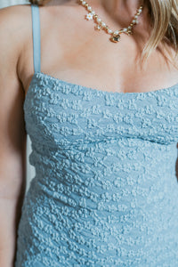 Bluebell Bloom Spaghetti Strap Lace Maxi