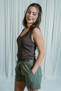 Life's A Breeze Pull On Tie Waist Short