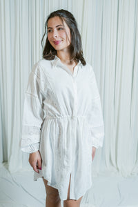 Lali Cotton Coverup W/ Lace Detailing