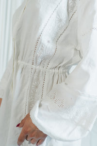 Lali Cotton Coverup W/ Lace Detailing