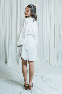 Lali Cotton Coverup W/ Lace Detailing