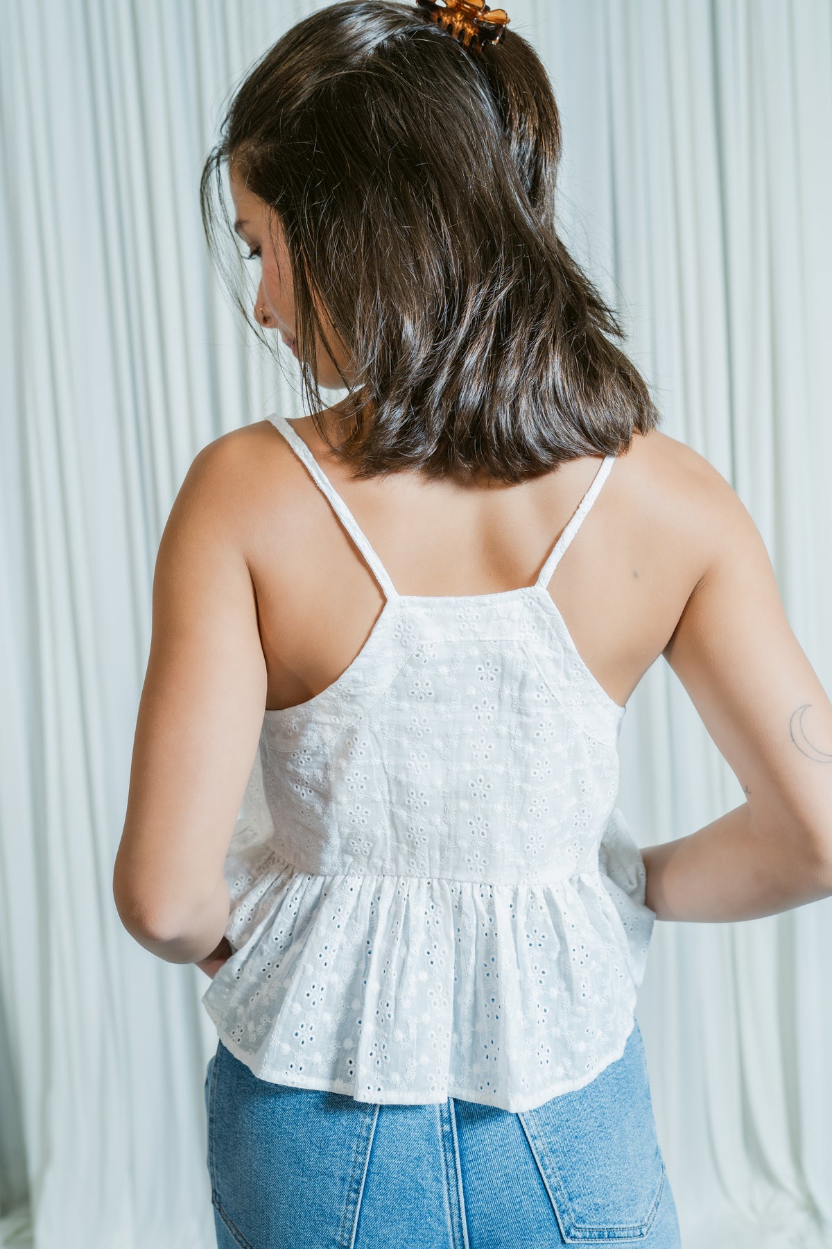 Daisy Lane Eyelet Tank Top
