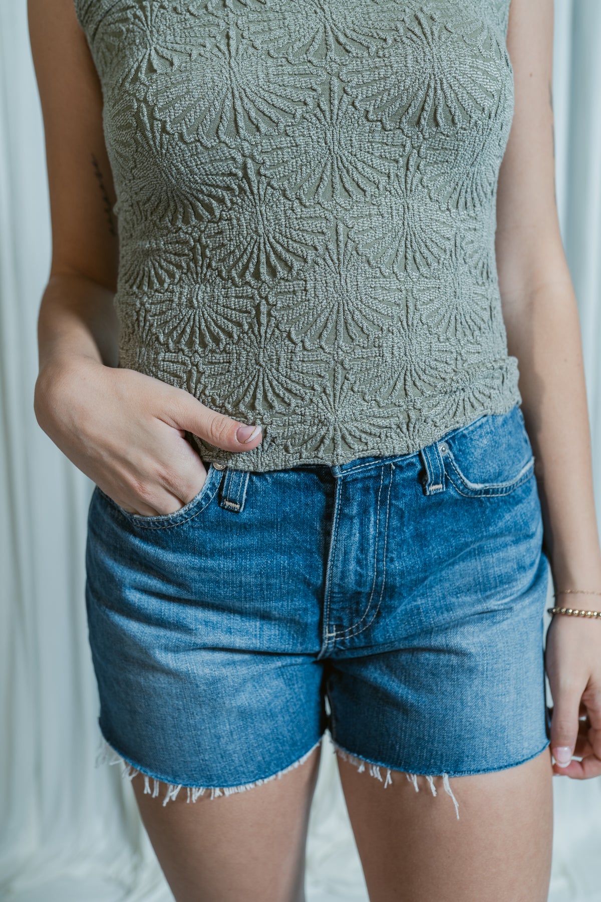 Halle High Rise Relaxed Short