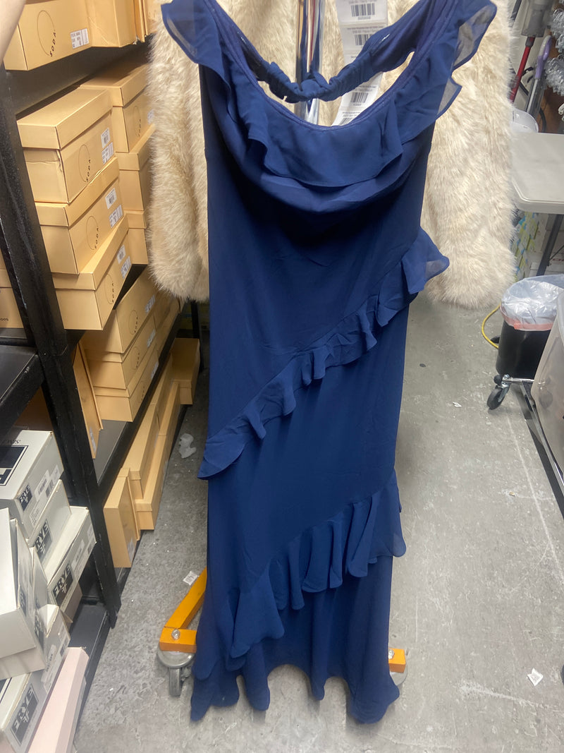 Bare Bliss Strapless Maxi W/ Ruffle Detail