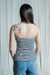 Nantucket Nights Striped Tube Top