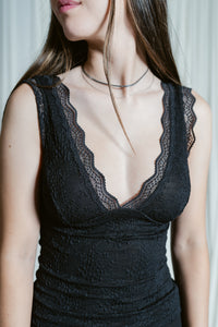 Loved You First Lace Tank Top