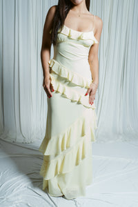 Picture Perfect Ruffle Maxi Dress