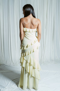 Picture Perfect Ruffle Maxi Dress