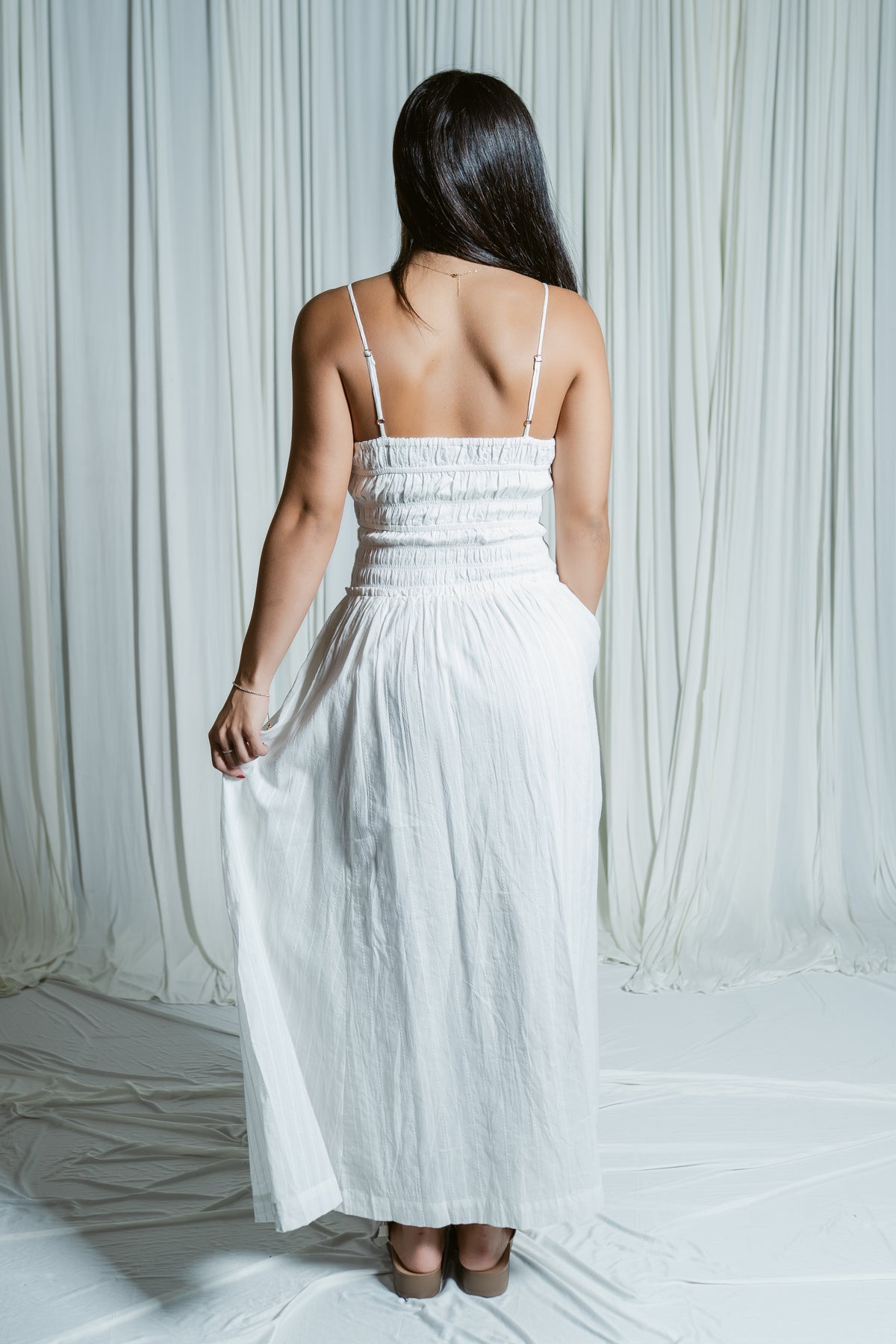 Hela Coconut Party Maxi Dress
