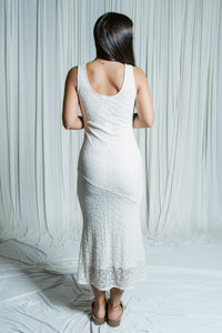 Postitano Romance Lace Midi Dress