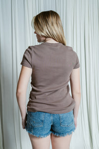 Lexy Short Sleeve Cotton Tee