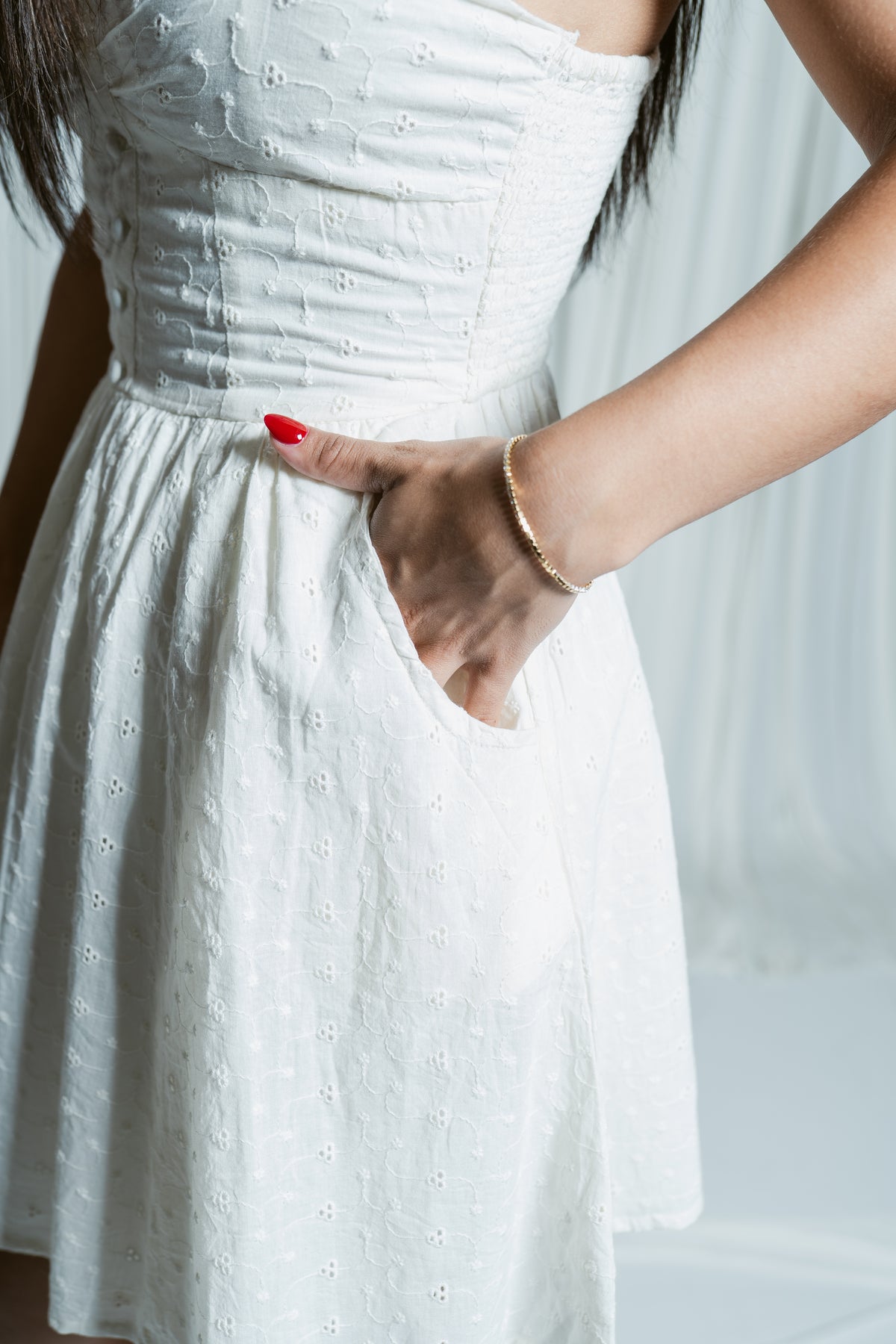 Gardenia Barbara Eyelet Dress