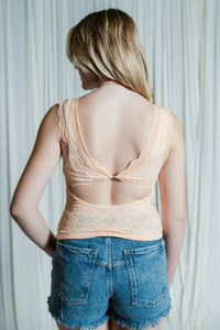 Loved You First Lace Tank Top
