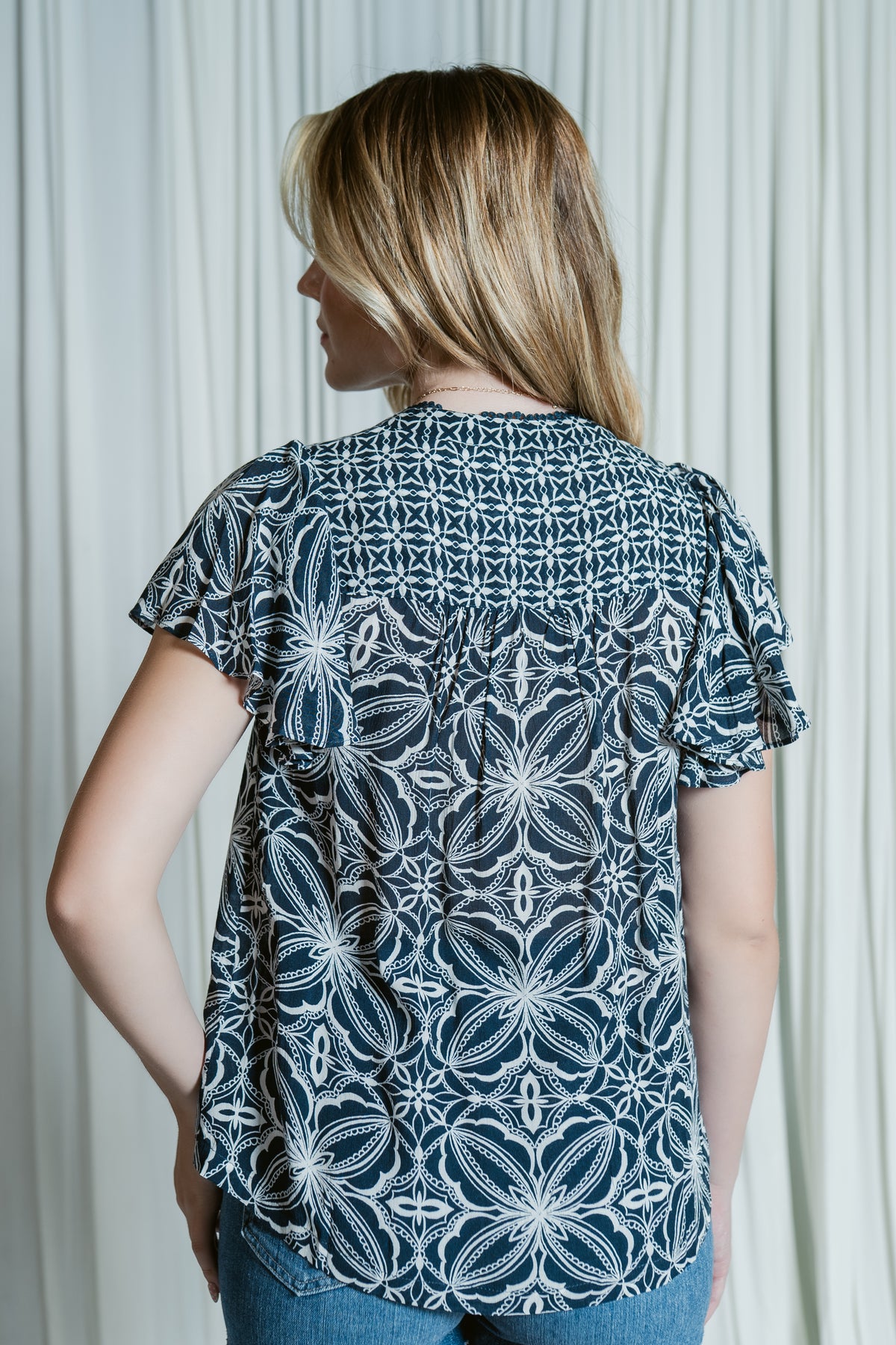 Fleur de Lune Blouse