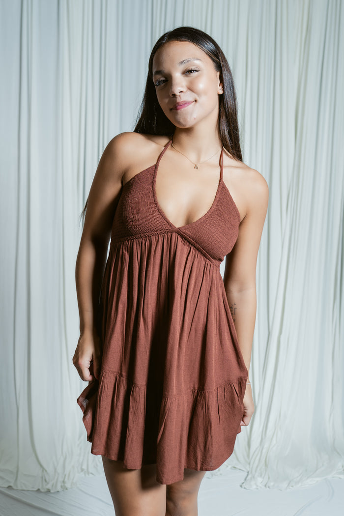 Shelly Vista Tie-Back Dress