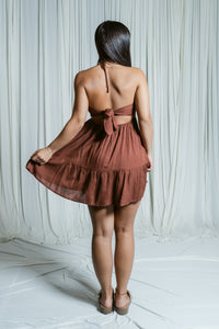 Shelly Vista Tie-Back Dress