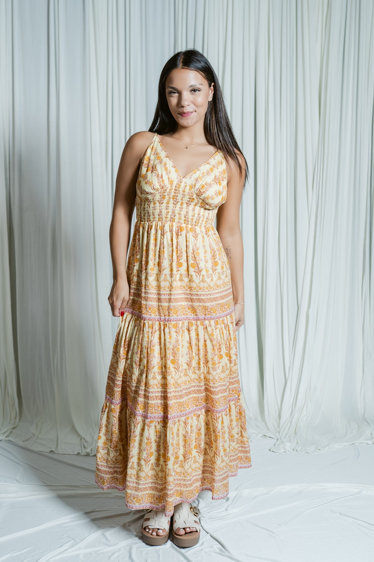 Jordan's Golden Hour Maxi Dress