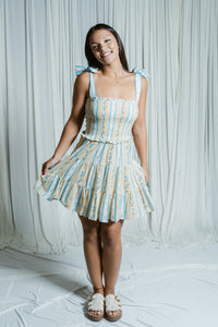 Picnic in Provence Mini Dress