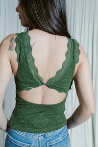Loved You First Lace Tank Top