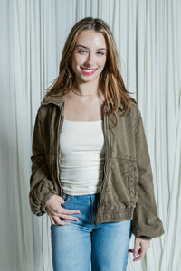The Birdie Crop Jacket