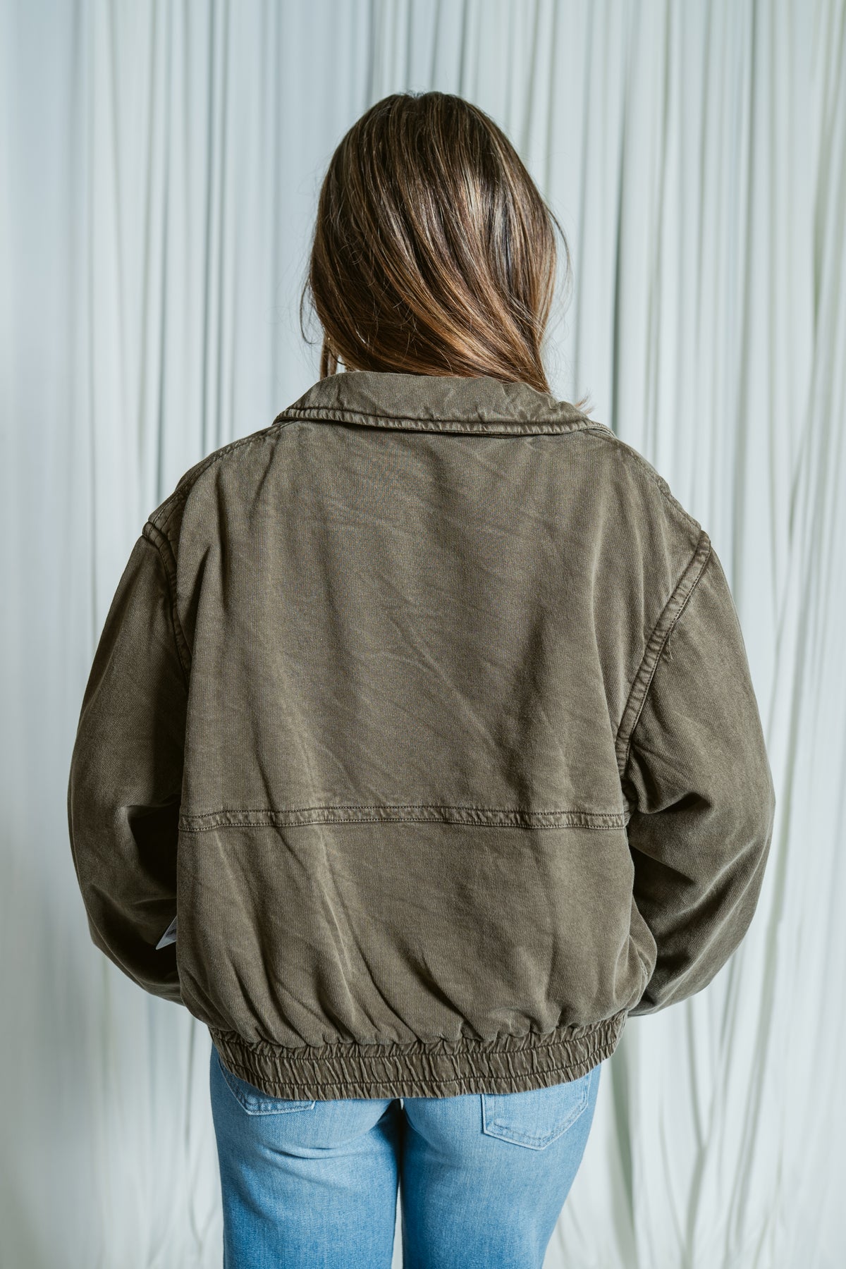 The Birdie Crop Jacket