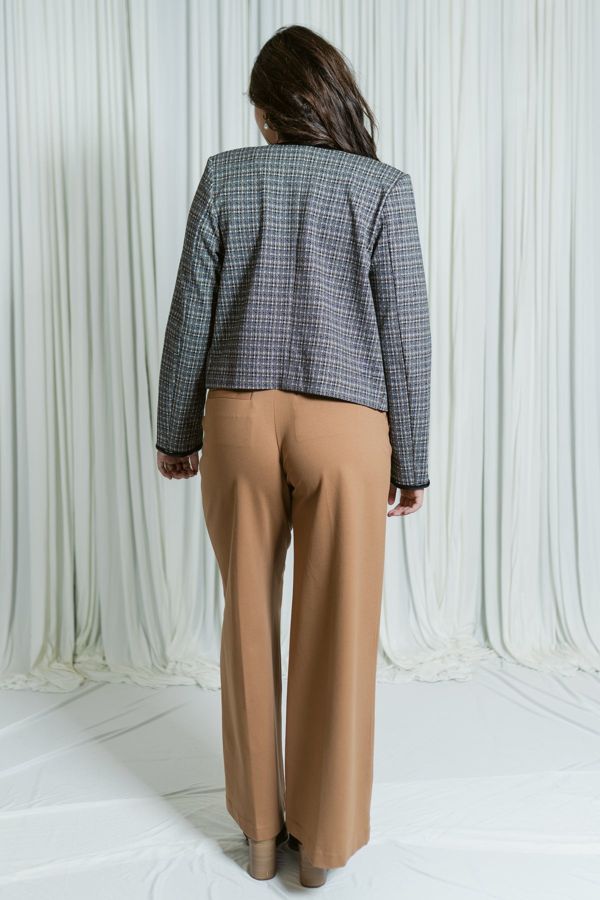 Brooke High Rise Wide Leg Trouser