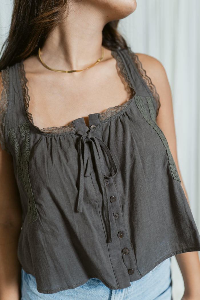 Storybook Lace Tank