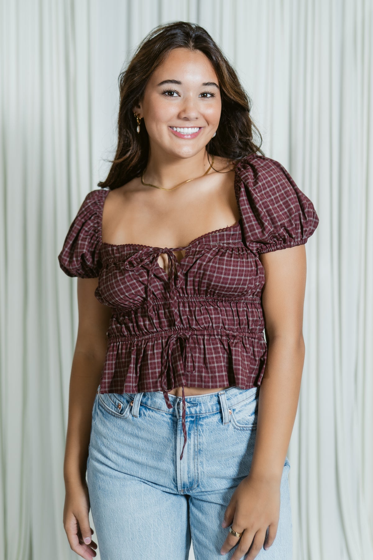 Apple Hill Puff Sleeve Top