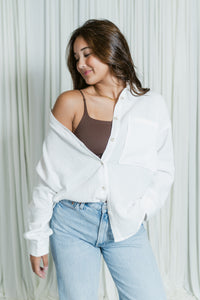 Urban Drift Oversized Cotton Shirt
