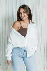 Urban Drift Oversized Cotton Shirt