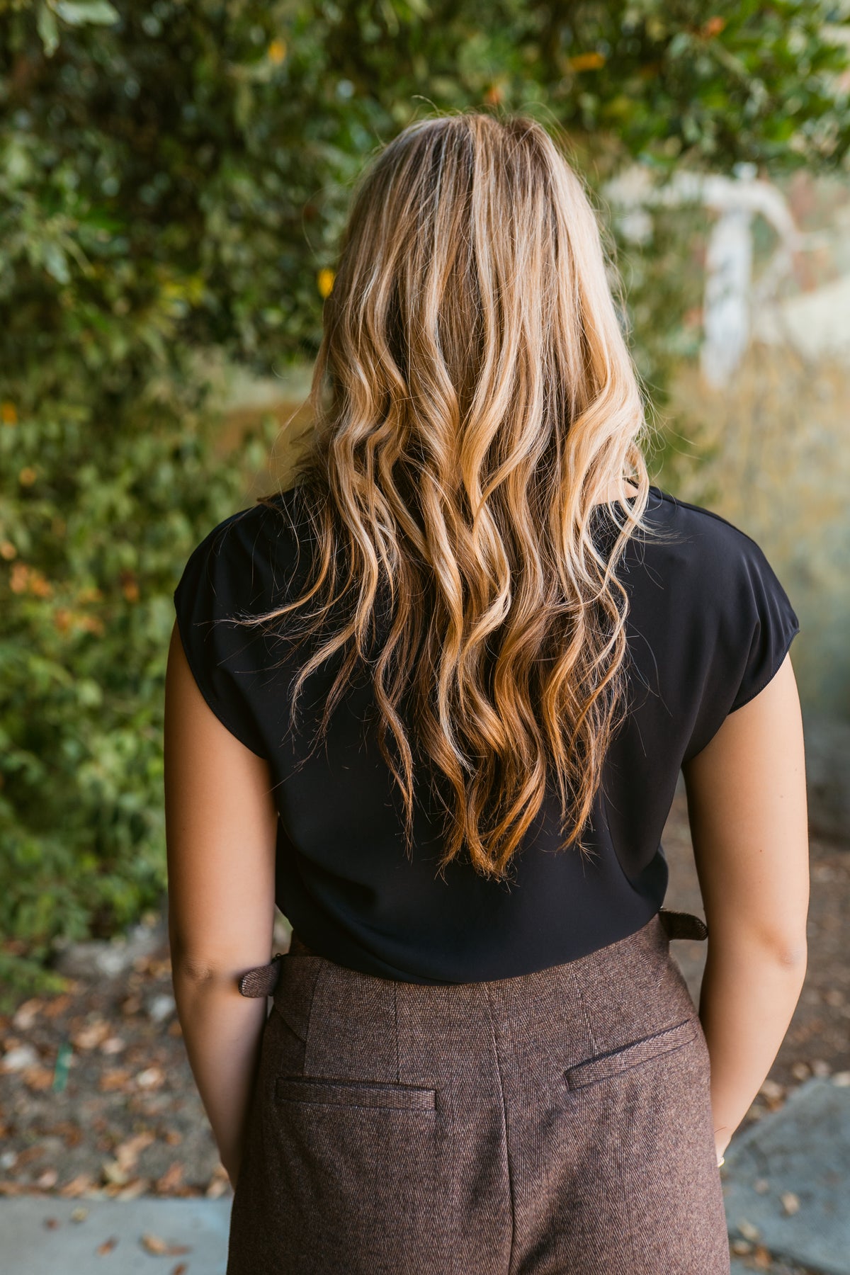 Dolman Cowl Neck Blouse