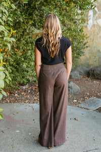Gilded Pleat Trouser