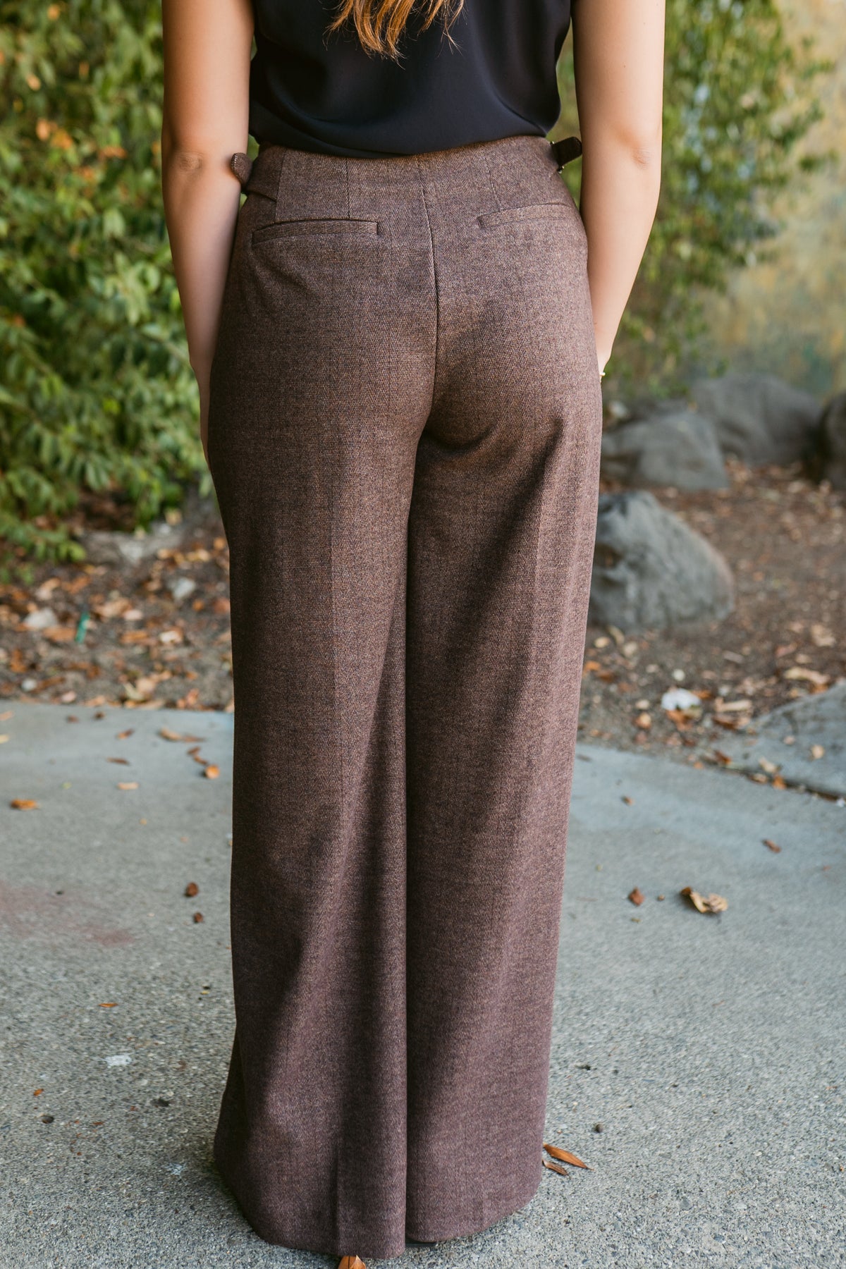 Gilded Pleat Trouser