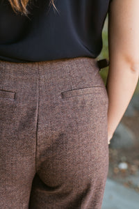 Gilded Pleat Trouser