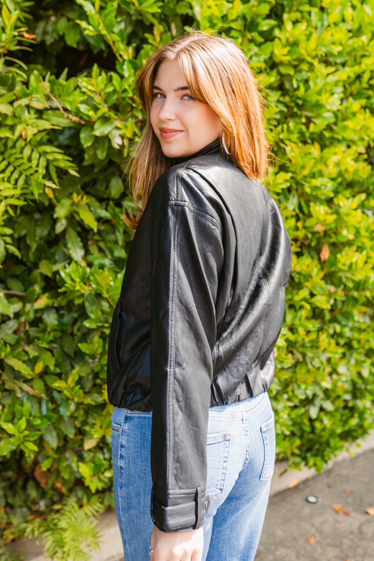 Blackwood Faux Leather Jacket