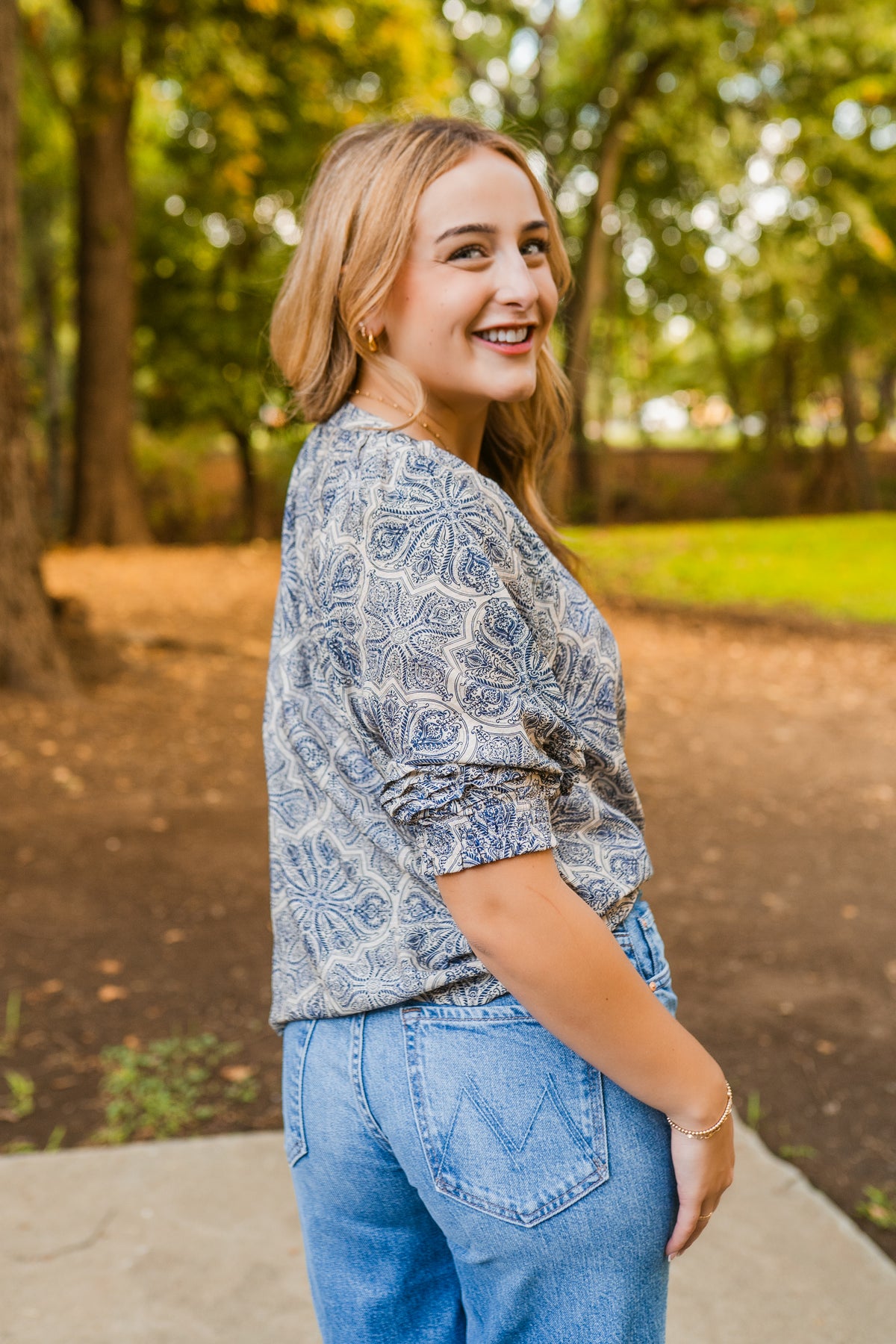 Raylene's Short Sleeve Blouse