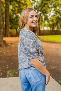 Raylene's Short Sleeve Blouse