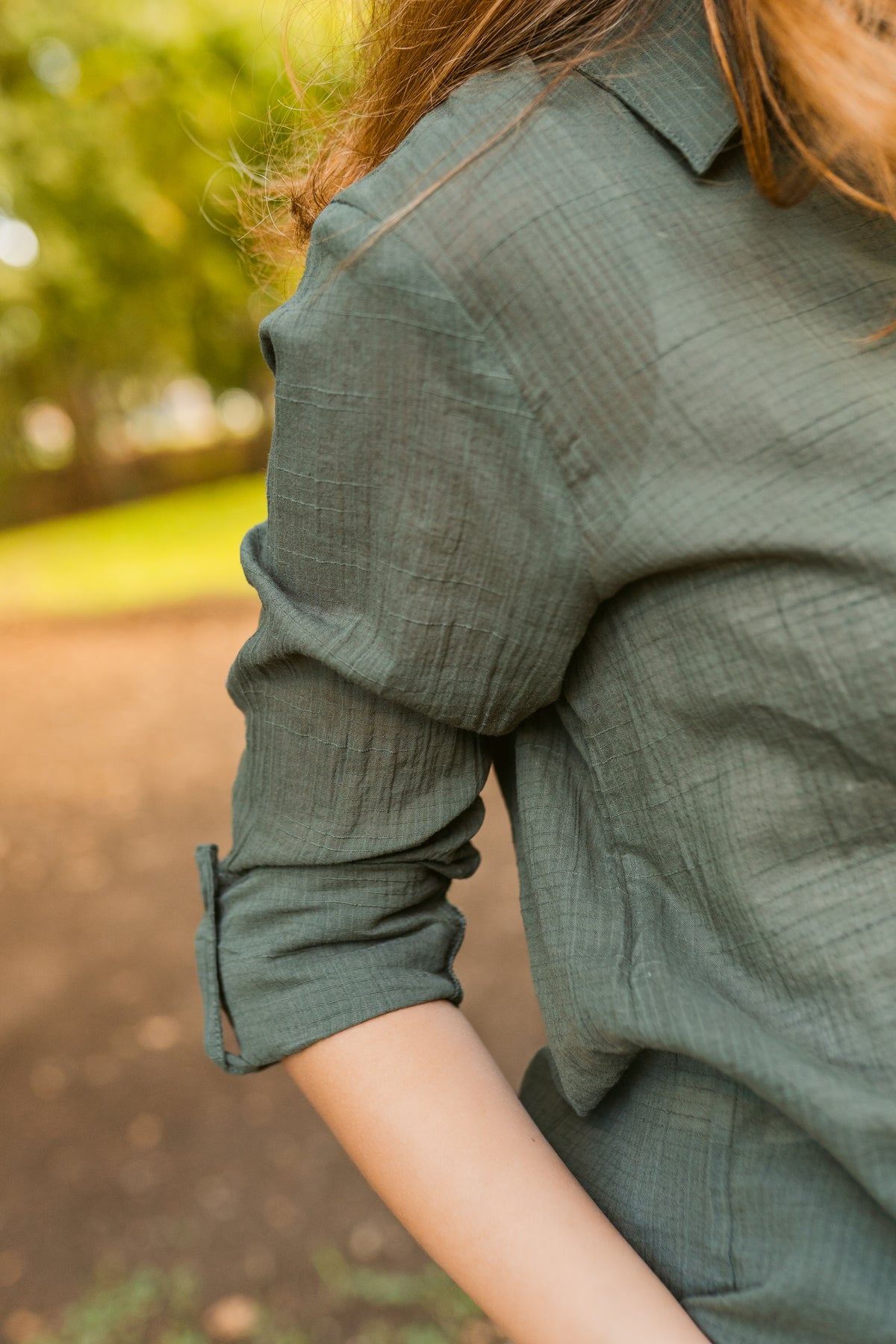 Easy Days Button Down Top