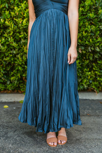 Everly Pleated Midi Dress