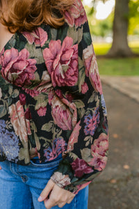 Heritage Floral Blouse