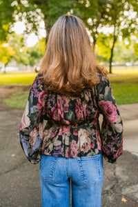 Heritage Floral Blouse