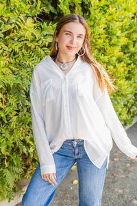 Breezy Button-Down Blouse
