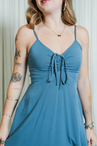 Estelle Ruched Midi Dress