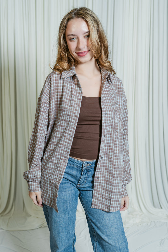 The Plaid Button Down