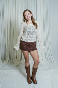 The Bell Sleeve Knit Top