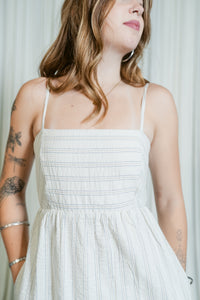 Marina Striped Midi Dress
