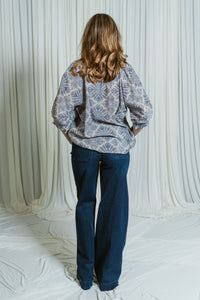 Skyline Double Button Lana Wide Leg Full Length